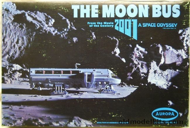 Aurora 1/55 The Moon Bus from 2001 A Space Odyssey, 829-250 plastic model kit